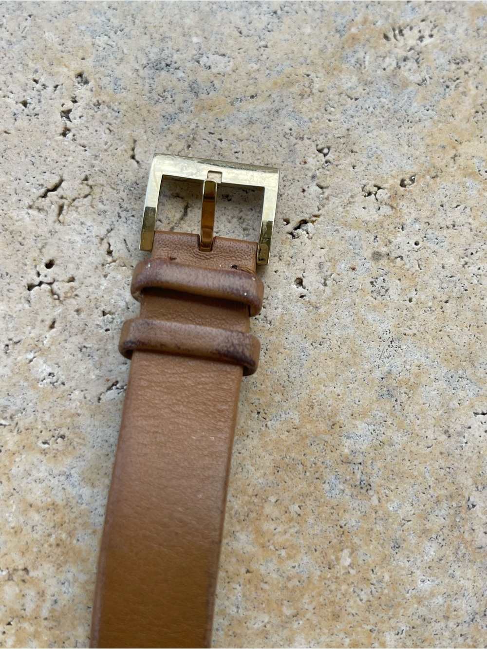 Tory Burch Brown Leather Strap Watch with Gold-Tone Case - Picture 3 of 9